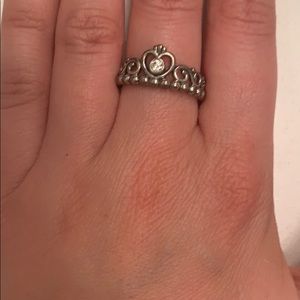 Pandora princess tiara ring
